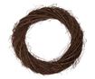 Coronita barna rattan dekoráció Ø 55x6 cm