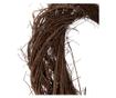 Coronita barna rattan dekoráció Ø 55x6 cm