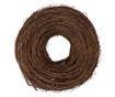 Coronita barna rattan dekoráció Ø 30x10 cm