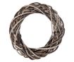 Coronita rattan barna dekoratív Ø 10x2 cm