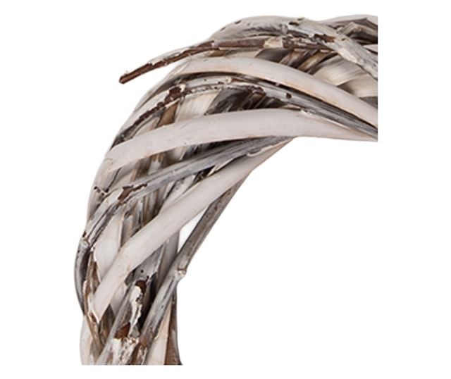 Coronita Ratan Alba Dísz koszorú Ø 10x2 cm