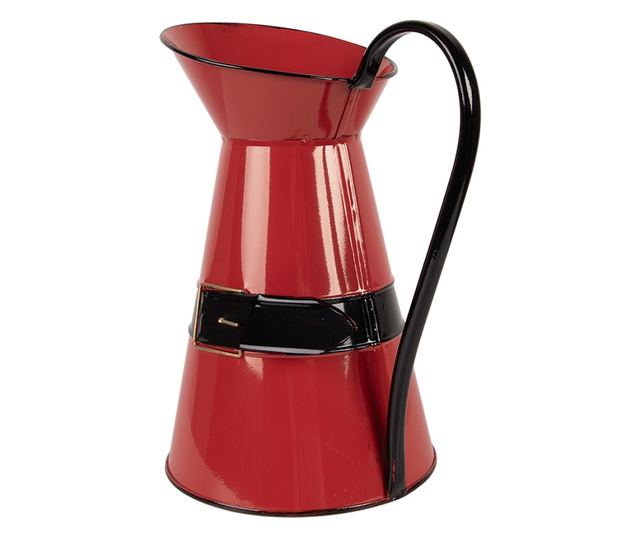 Karácsonyi fém kancsó 22x17x27 cm