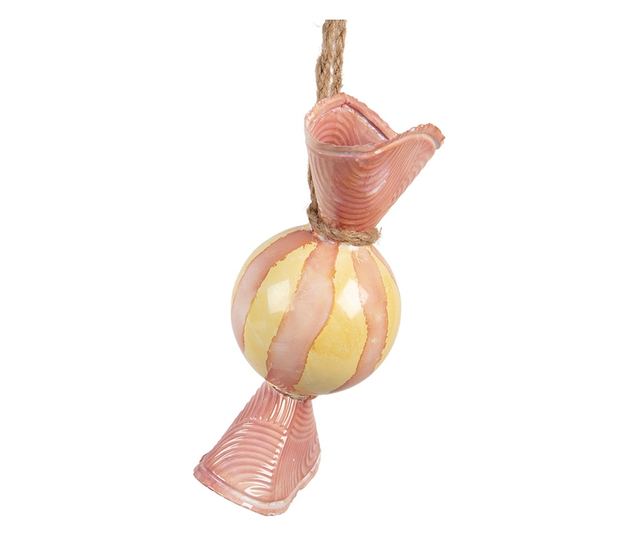 Karácsonyi Dísz Cukorka Fém 21x4x26 cm