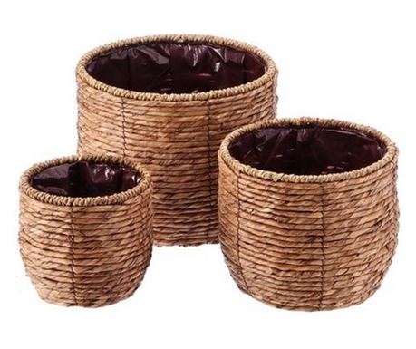 Set od 12 cvjetnih lonaca 18 x 16,5, 23,5 x 20,5, 29 x 25 cm
