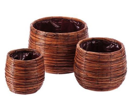 Set od 12 cvjetnih lonaca 18 x 19, 24,5 x 22, 31 x 25 cm