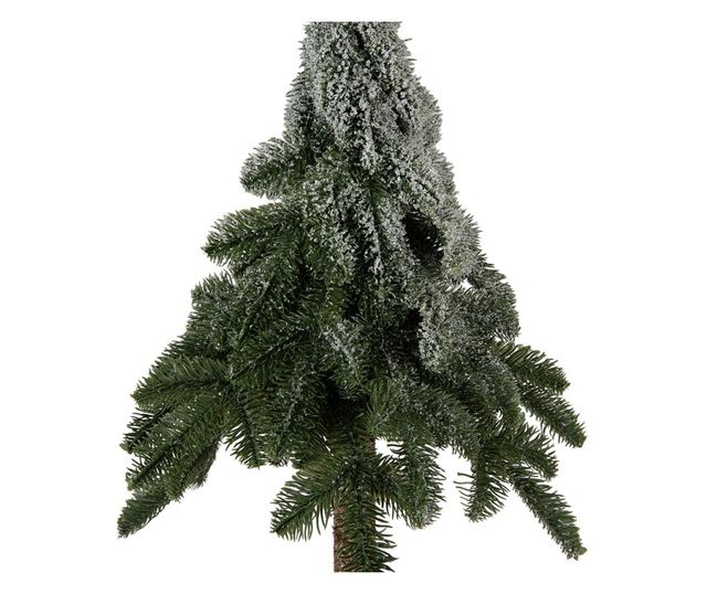 Brad Karácsonyfa zöld, hóval Ø 30x85 cm