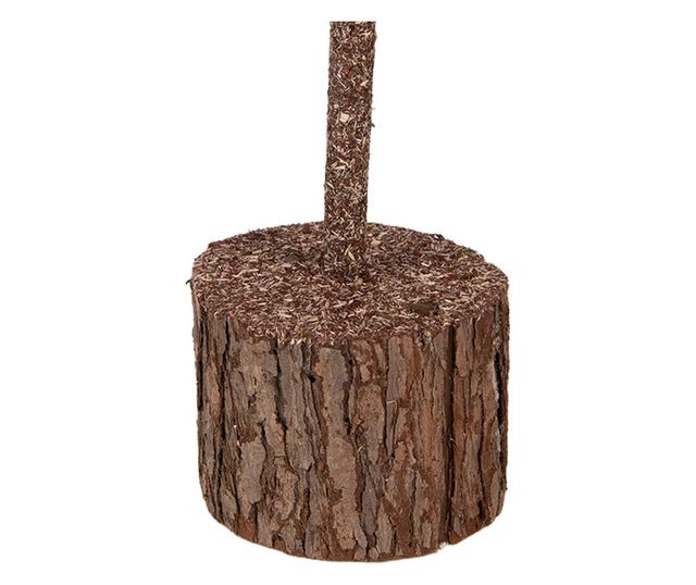 Brad Craciun nins verde Ø 10x60 cm