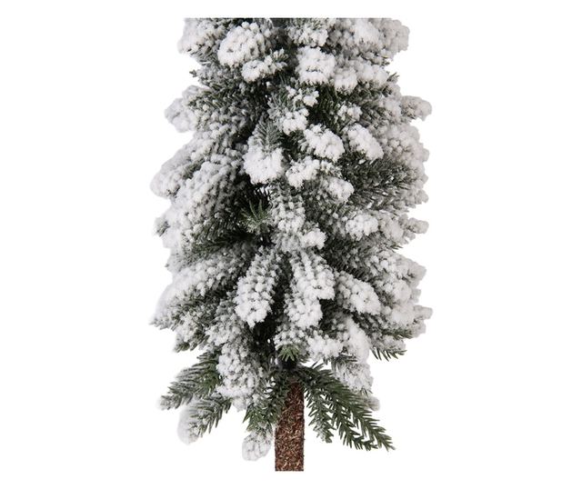 Brad Craciun nins verde Ø 10x60 cm