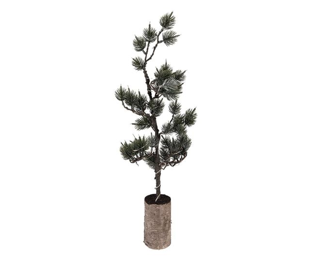 Zöld karácsonyfa LED-ekkel 20x17x60 cm