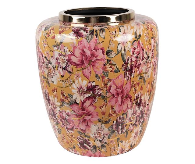 Többszínű fém vázák Ø 33x36 cm