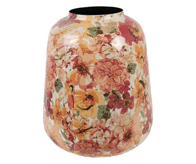 Fém virágváza Ø 21x25 cm