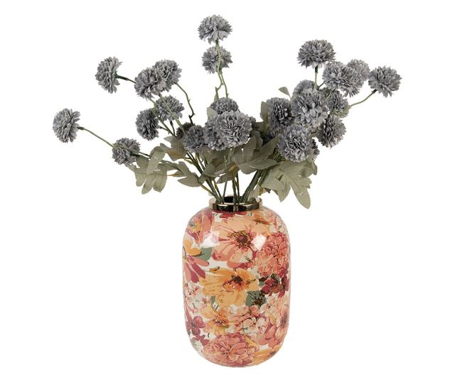 Többszínű fém vázák Ø 17x25 cm