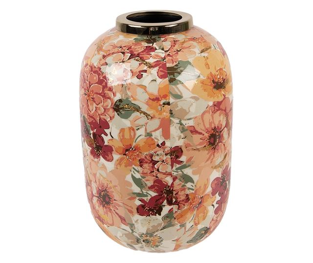 Többszínű fém vázák Ø 17x25 cm