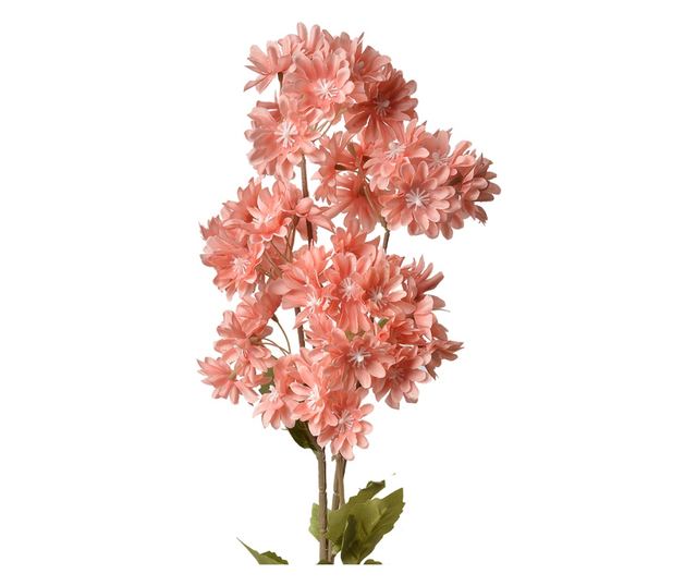 Mesterséges virág rózsaszín zöld 17x9x72 cm