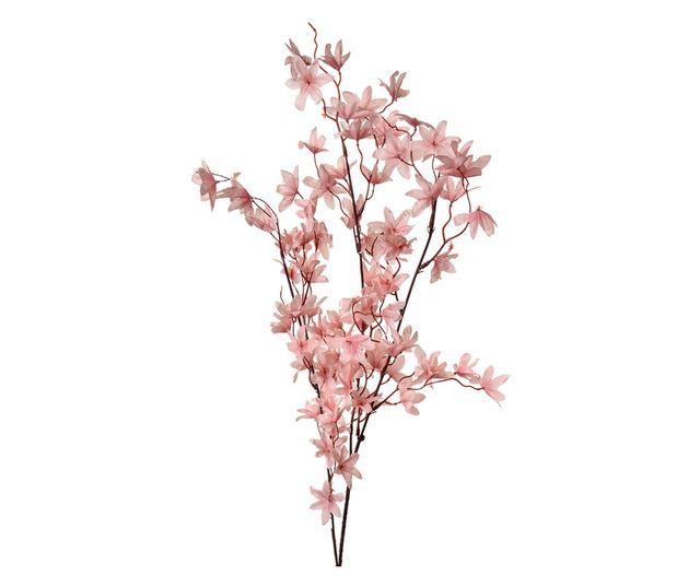 Mesterséges rózsaszín virág 6x6x110 cm