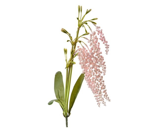 Művirág rózsaszín zöld 14x10x82 cm