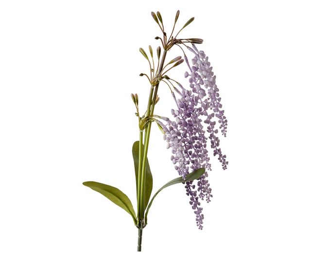 Művirág lila zöld 14x10x82 cm