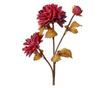 Mesterséges dália piros barna 10x10x66 cm