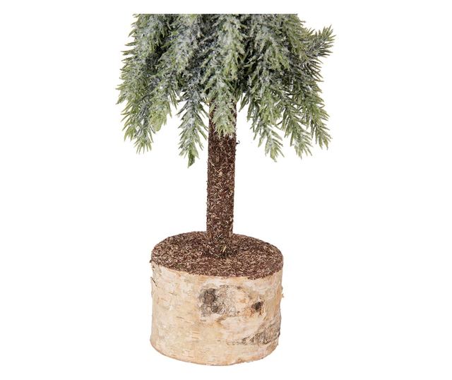 Mű karácsonyfa zöld Ø 13x50 cm
