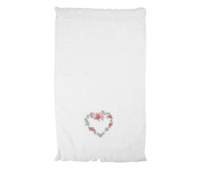 Kézi és törölköző pamut többszínű szív 40x66 cm