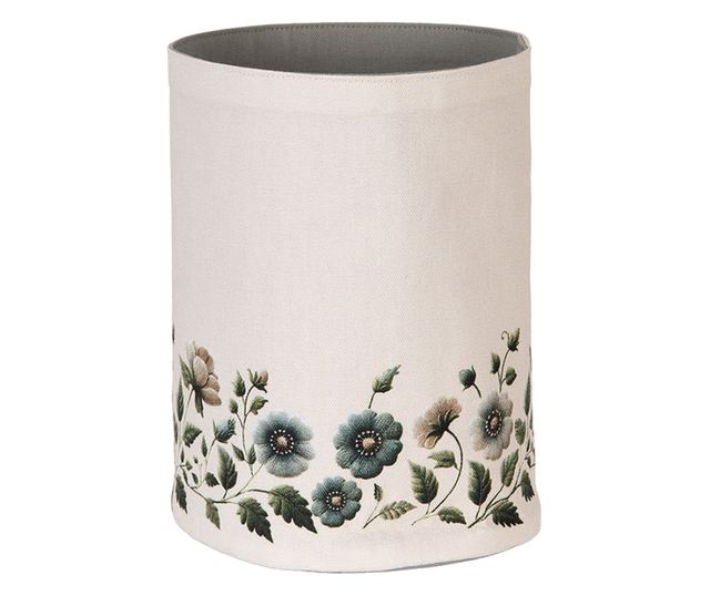 Pamut alátét virágmintás Ø 15x16 cm