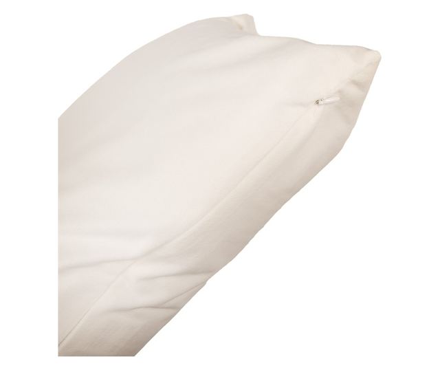 Fehér Poliészter Párna 45x45 cm