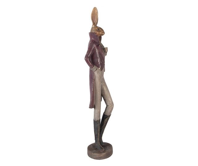 Húsvéti Nyuszi Figurina Polyrsin Többszínű 16x14x75 cm