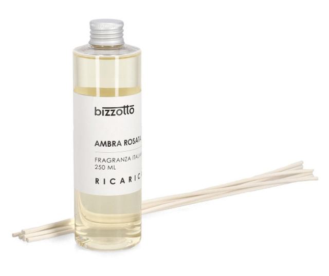 Borostyán Illatú Szoba Diffúzor Ø5x16.5cm, 250 ml