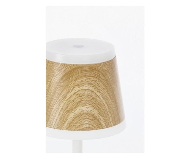 LED Lámpa Acél Fehér Polipropilén Natúr Ø11x38.5cm