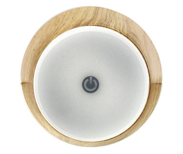 LED Lámpa Acél Fehér Polipropilén Natúr Ø11x38.5cm