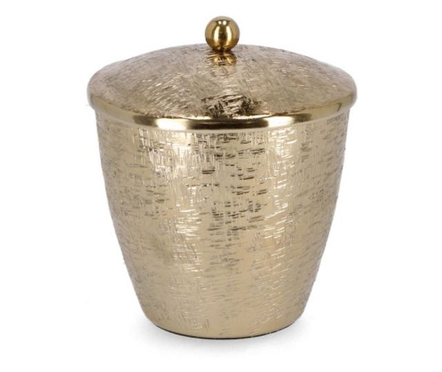 Arany alumínium gyertyatartó eszterga Ø13.5x13.5h