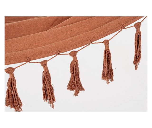 Juan Pamut Poliészter Függőfotel Terracotta 200x100 cm