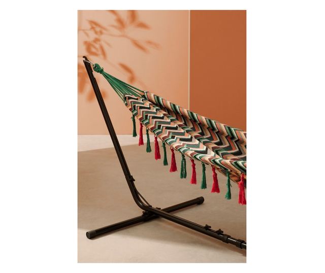 Santander Multicolor Poliészter Pamut Hintaágy 200x96 cm