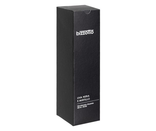 Fekete szőlő és áfonya illatú szobai diffúzor, 7x7x9,48 cm, 200 ml