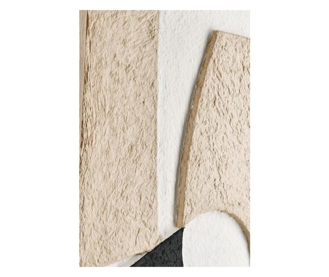 Dekoratív MDF panel papír applikációval Drew 50x3x70h