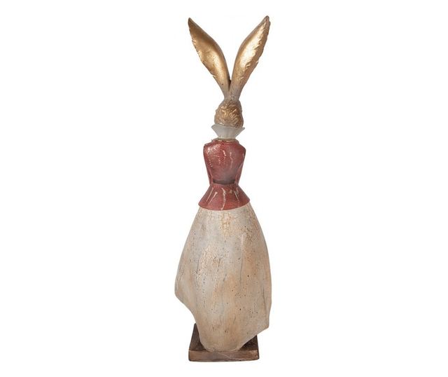 Húsvéti Nyuszi Figurina Polyrsin Többszínű 15x13x46 cm