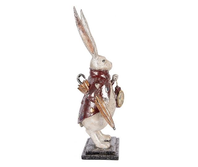 Húsvéti Nyuszi Figurina Polirezin Többszínű 15x12x38 cm