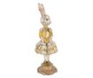 Húsvéti Nyuszi Figurina Polyrsin Többszínű Ø 13x36 cm
