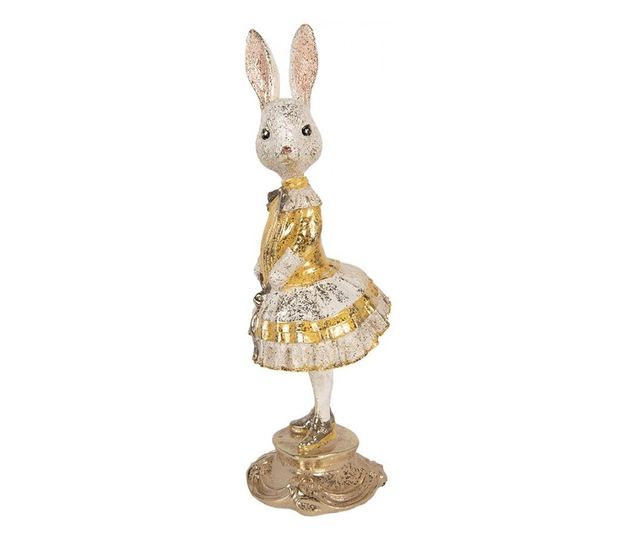 Húsvéti Nyuszi Figurina Polyrsin Többszínű Ø 13x36 cm