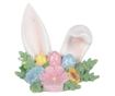 Húsvéti dekoráció polirezin többszínű 12x9x11 cm