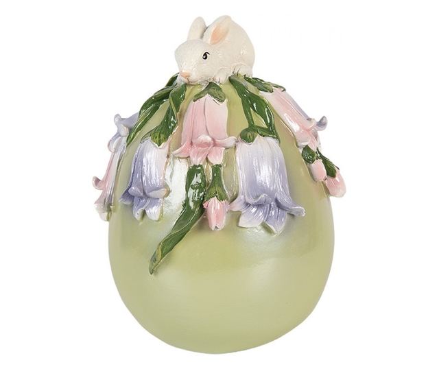 Húsvéti dekoráció polirezin többszínű 14x17 cm