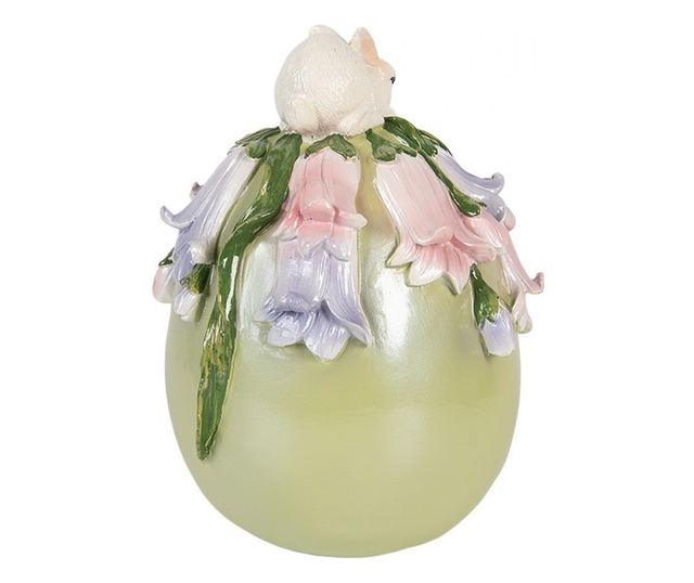 Húsvéti dekoráció polirezin többszínű 14x17 cm