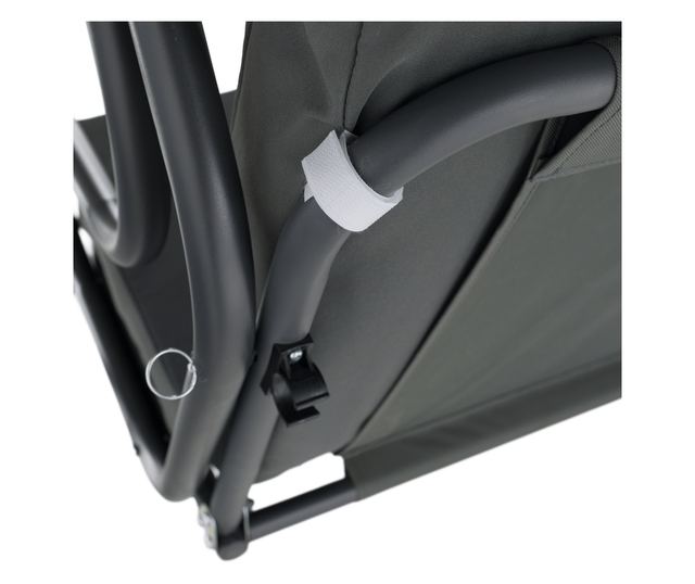 Kemi Kerti Hintaágy 3 Személyes Szürke 199x120x175 cm