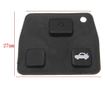 Membrana silicon butoane cheie Toyota cu 3 butoane, compatibila Yaris, Avensis, Corolla, RAV4