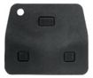 Membrana silicon butoane cheie Toyota cu 3 butoane, compatibila Yaris, Avensis, Corolla, RAV4