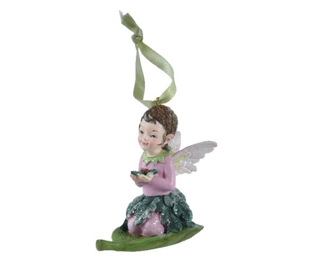 Figurina zana cu agatatoare, 8x7.5 cm