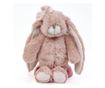 Figurina plus iepuras, Junior Kanina, roz antic, 22 cm, Bukowski