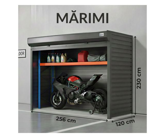 ParkingBox® Motobox Tárolószekrény, Motorkerékpár Tároló, Bútor, Robogók, Kerékpárok, Tökéletes Teraszra