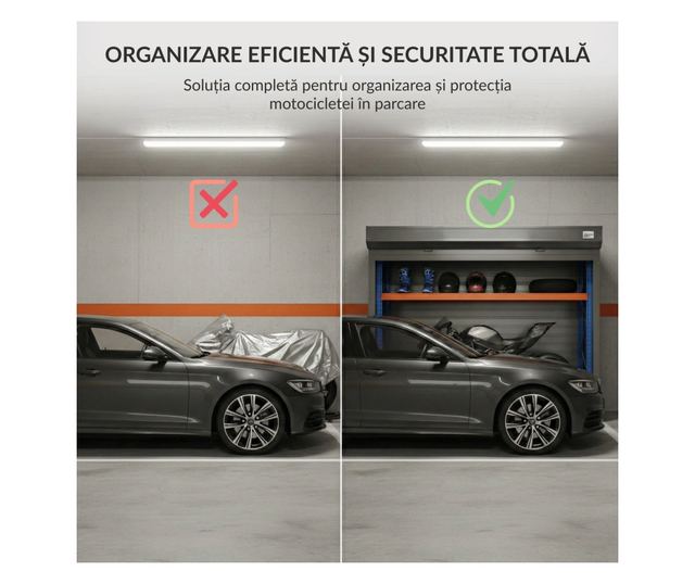 ParkingBox® Motobox Tárolószekrény, Motorkerékpár Tároló, Bútor, Robogók, Kerékpárok, Tökéletes Teraszra