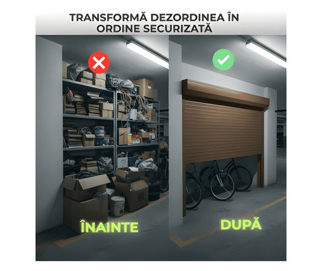 ParkingBox® Simple Tárolószekrény, Egy oldalas, ideális belső terekbe, mélygarázsba, parkolóba, kerékpár tárolására, bútor